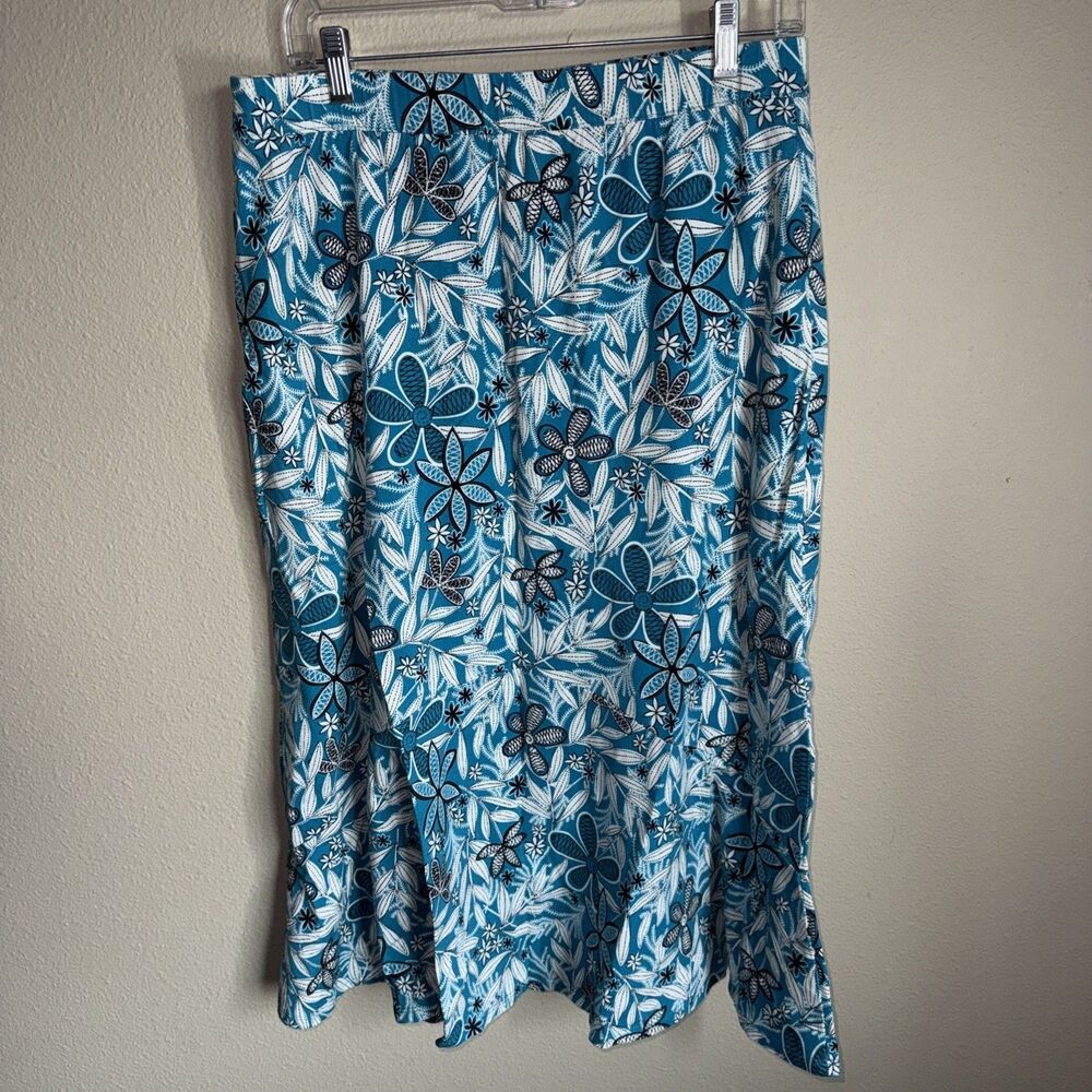 Bechamel Women’s Floral Skirt Blue